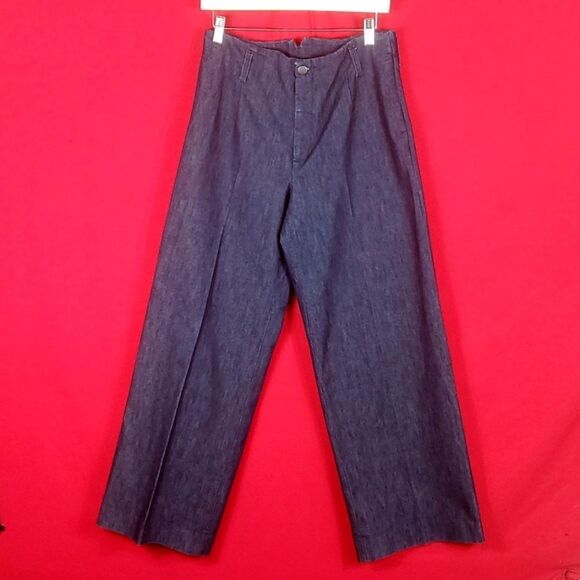 J. Peterman Denim - J. Peterman Wide Leg Jeans Womens Size 8